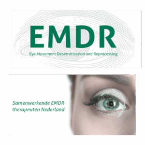 Tarieven / Vergoedingen 5 EMDR logo, samenwerkende therapeuten en oog