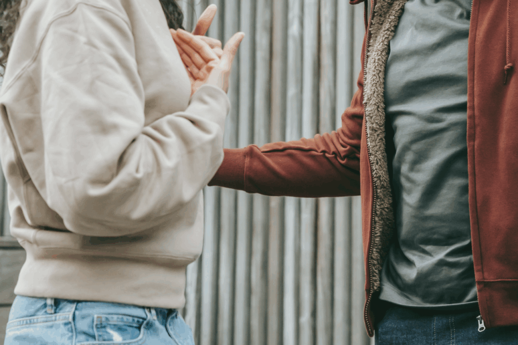 uitsnede koppel in relatietherapie